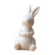 thumbnail image 2 of Estatuilla De Conejo De Cerámica Moderna, Estatua De Pascua, Estantería Para El Hogar, Manualidades Decorativas, Regalo, 4,8x9,5 Cm, 2 of 5