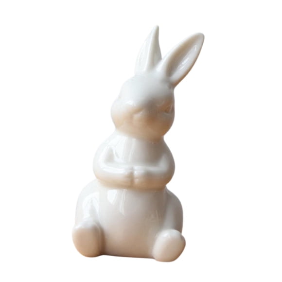 Estatuas de animales para decoración para hogar, estatua de cerámica, escultura moderna para sala de , decoración de , 4,8x9,5 cm R: 48x95 cm