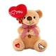 thumbnail image 4 of Muñeco de oso de peluche para niños, regalo de cumpleaños, regalos del Día de San Valentín para novio, juguetes de peluche suaves, adornos de regalo , beige, 4 of 5