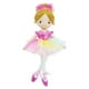 thumbnail image 2 of Muñeca Suave de Peluche June Garden 16' Bailarina Princesa Polina Rosa, 2 of 2