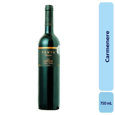 Vino Carménère Botella 750 Ml Porta