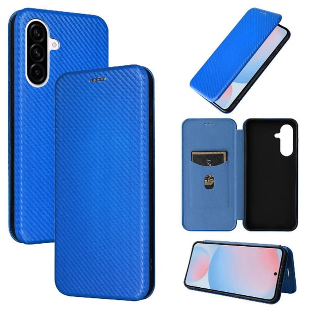 Funda Flip para FOXDOCK Samsung Galaxy A56 5G - Funda magnética de negocios, funda protectora delgada