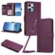 thumbnail image 1 of Funda Cartera Trébol para Xiaomi Redmi Note 12 Pro Plus 5G con Ranuras Tarjetas y Carga Inalámbrica Violeta, 1 of 6