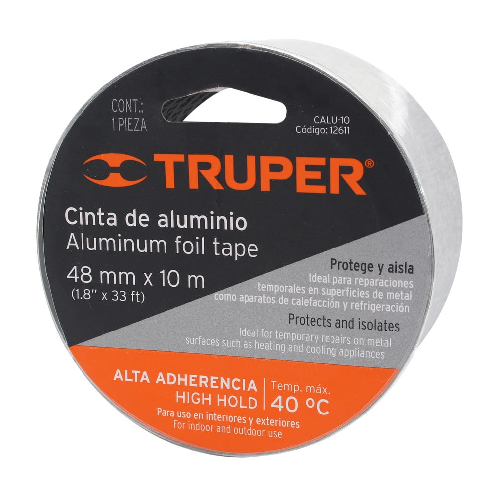 Cinta De Aluminio 48mm X 10mts - Truper