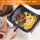 thumbnail image 2 of 1pc Square Silicone Air Fryer Liners, Silicone Air Fryer Basket, Air Fryer Silicone Pot, Reusable Air Fryer Silicone Baking Pan, Non-sticky High Temperature Resistant Baking Pad, 2 of 5