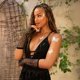 thumbnail image 3 of Calentadores de brazos Leg Avenue Rhinestone Fishnet O/S Black, 3 of 4