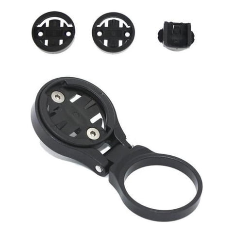 Genérica - Soporte Ajustable Gps Bicicleta Tapa Dirección Garmin Igps - Negro