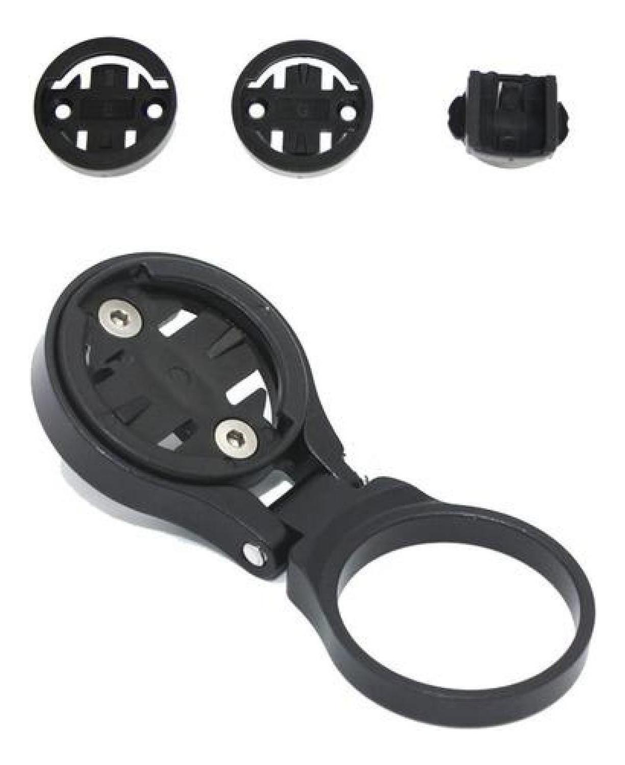 Genérica - Soporte Ajustable Gps Bicicleta Tapa Dirección Garmin Igps - Negro