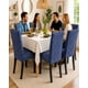 thumbnail image 4 of Juego De 6 Fundas Para Sillas De Comedor Ajustables Texturizadas, 4 of 6