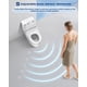thumbnail image 3 of Inodoro eléctrico Smart Max con tapa automática Sosh con tapa abierta, 3 of 8