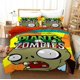 thumbnail image 1 of Plants vs Zombies Quilt Duvet Cover Children's Bedding Set 3-Piece Bedding Set (1 Duvet Cover + 2 Pillow Shams), 1 of 5