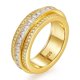 thumbnail image 1 of Anillo de Moissanita para Hombre Color D Claridad VVS1 Oro Pesado Alianzas de Boda para Él Anillos de Eternidad de Plata Esterlina 925 Unisex Talla 7-12, 1 of 7