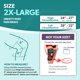 thumbnail image 2 of Rodillera BraceAbility 2XL con bisagra y soporte para talla grande, 2 of 8