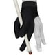 thumbnail image 2 of Guante para jugar Pool, Billar Negro Unisex 3 Dedos, 2 of 4