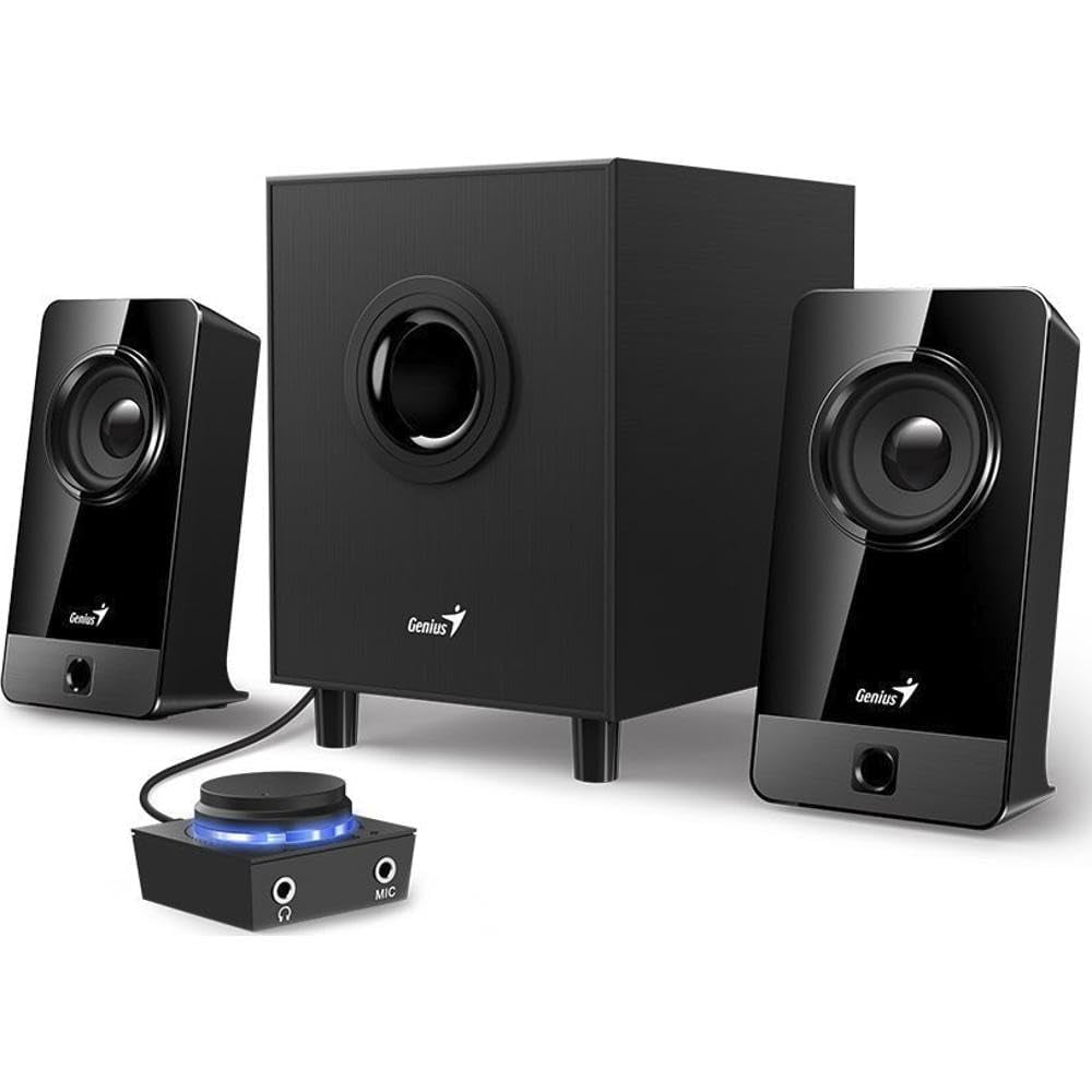Parlante Con Subwoofer Genius 2.1 10w Rms Sw-2.1 300x