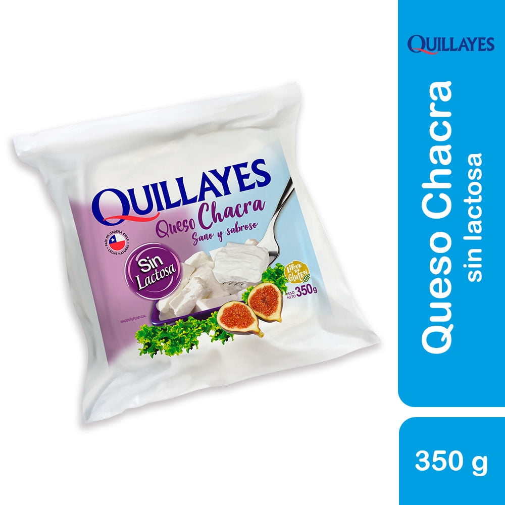 Queso Chacra Bolsa 350 g Quillayes