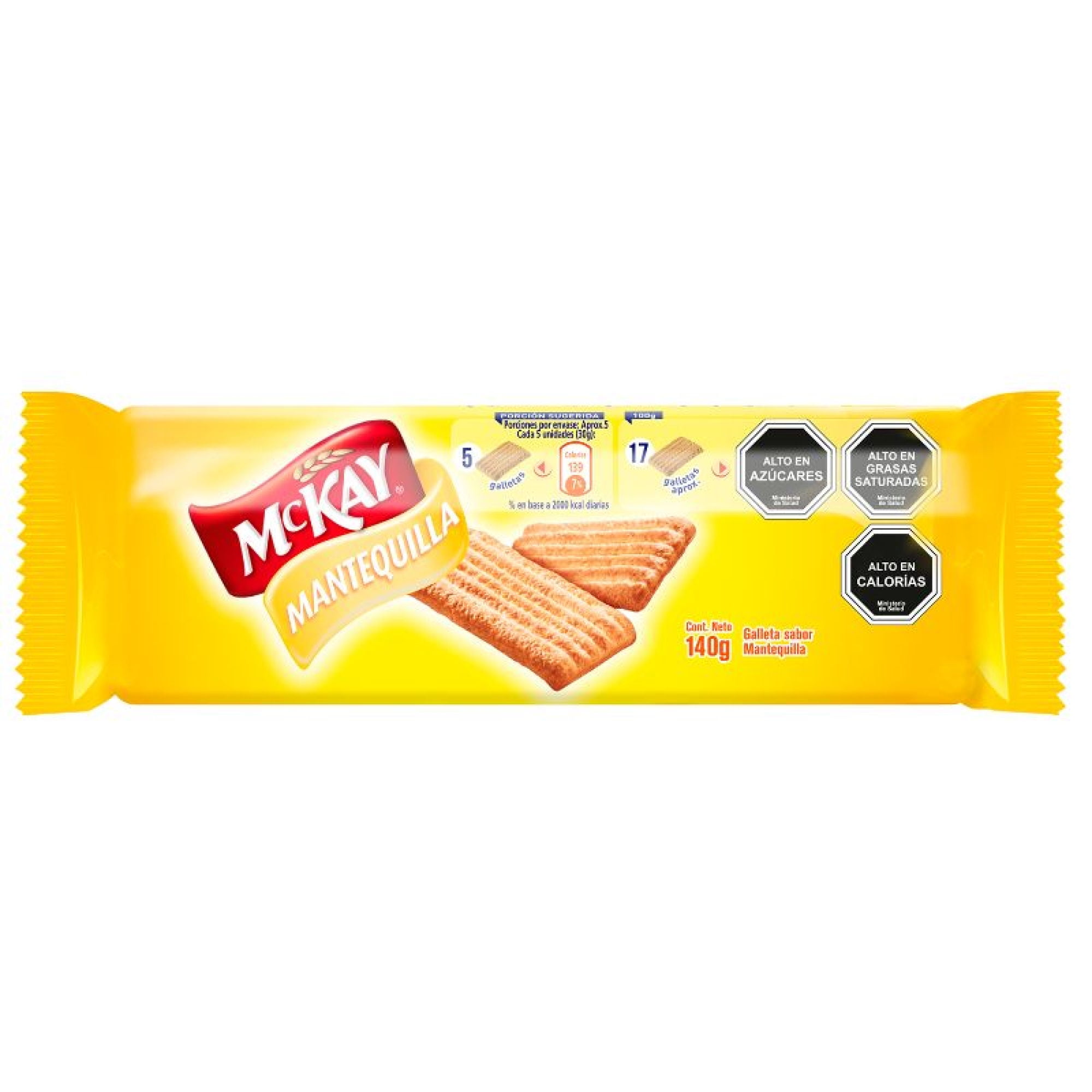 Galletas Mantequilla Bolsa 140 g McKay