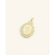 thumbnail image 1 of Medalla de San Benito Dije Bañado en Oro, 1 of 2