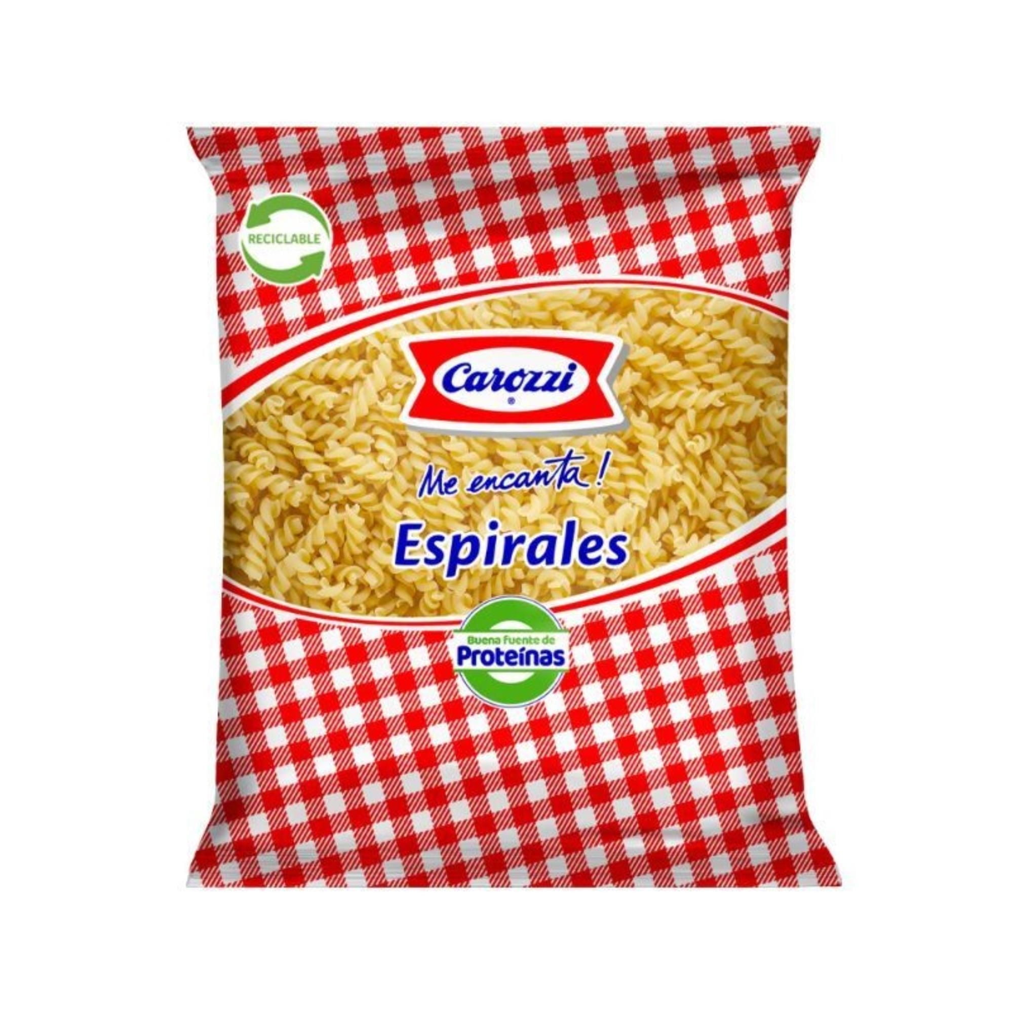 Fideo Pasta Espirales N°49 Bolsa 400 g Carozzi