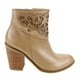 thumbnail image 1 of Botín Exs Troquelado Cuero Beige, 1 of 6