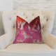 thumbnail image 2 of Cojín decorativo Plutus Brands Velvet Bliss 40 x 40 cm Fucsia/Coral/Crema, 2 of 2