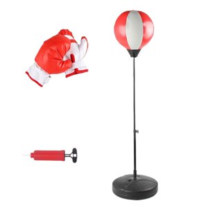 Magideal - Bola De Reacción De Boxeo Con Soporte Para Adultos, La Bola De Velocidad De Boxeo Mejora La Velocidad De Reacción, La Bola De Reflejo De Boxeo Para El