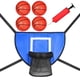 thumbnail image 5 of Mini Aro De Baloncesto Para Trampolín Con Recinto, Portería, Estante De Baloncesto, 5 of 5