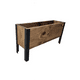 thumbnail image 1 of Macetero de Madera 60cm Color Roble con Patas de Fierro, 1 of 3