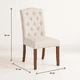 thumbnail image 4 of Silla de Comedor Acolchada Madera Elegance, 4 of 4