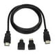 thumbnail image 2 of Cable Hdmi 3 En 1, Con Adaptadores Mini Hdmi Y Micro Hdmi, 2 of 3