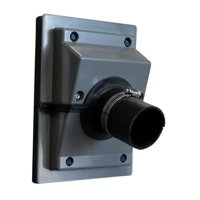 Ioensy - Enchufe De Entrada De Energía Resistente Con Cierre Giratorio Para Remolque Color Gris