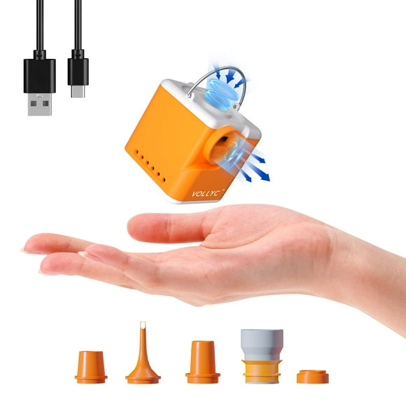 Bomba de aire VOLLYC Nano Pump 5 4,5 kPa con luz de camping 2400 mAh