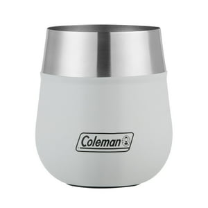 Vaso De Acero Inoxidable Claret Coleman® 384 Ml Blanco