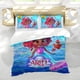 thumbnail image 5 of Ariel Junior Conjunto de sábanas temático, trío de piezas, cómodo y amigable con la piel, diseño único, regalo de decoración para el hogar para familiares, amigos y fans, 90 cm * 190 cm, 5 of 6