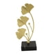 thumbnail image 3 of Escultura De Hojas De Metal Adorno De Hoja De Ginkgo Para Decoración De Sala De Estar Accent StyleC, 3 of 5