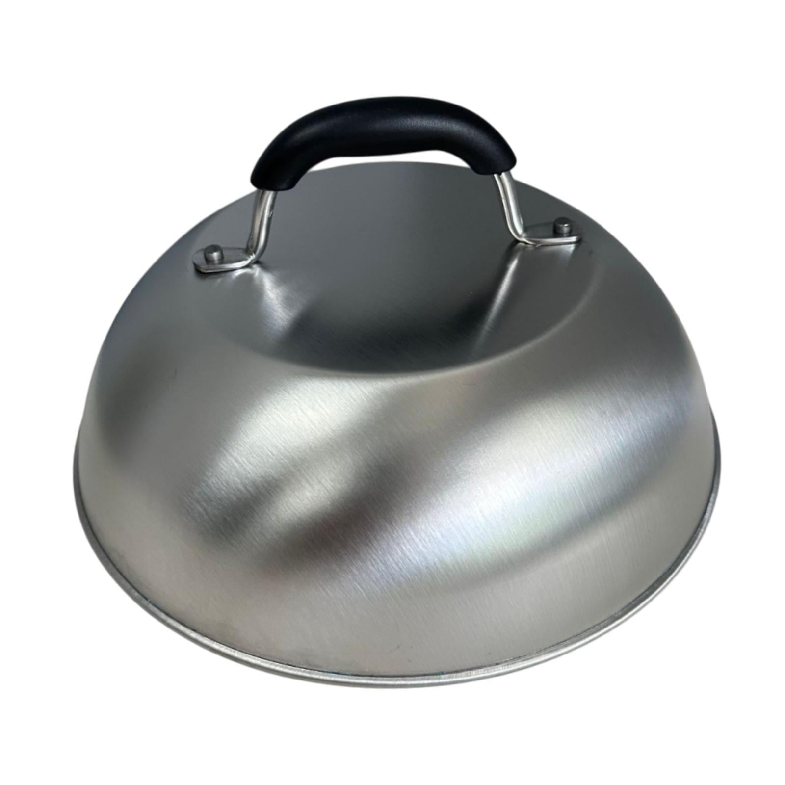 Magideal - Cubierta De Bastante Cubierta De Alimentos Cúpula Universal Múltiple Queso Fusión Cúpula Cúpula De Plancha Para Cocinar Hamburguesas Al Aire Libre Emp Mango Extraíble