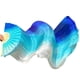 thumbnail image 2 of Pañuelo KIKIGOAL de seda 180 cm x 90 cm azul degradado (par), 2 of 8