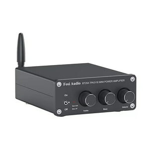 Amplificador De Audio Estereo Bluetooth 5.0 Clase D 2X100W - Fosi Audio Bt20A