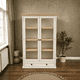 thumbnail image 1 of Vitrina "Horizon" de Madera Natural Vitrina Gran Formato - Beige - 120x35x180 cm, 1 of 3