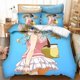 thumbnail image 1 of Charlotte Tomori Nao Bedding Set Boys Girls Duvet Cover Pillowcase Bed Kids Adult, 1 of 5