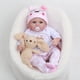 thumbnail image 3 of Muñeca Reborn CHAREX Lucy Girl de 40 cm, vinilo realista, 3+, 3 of 9