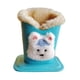thumbnail image 2 of Soporte Para Gafas Con Forro De Felpa, Organizador Compacto Para Dormitorio O Cocina, Regalo Ideal Para Cachorros Azules, 2 of 5