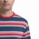 thumbnail image 4 of Polera Jersey Listada Cuello Redondo Azul, 4 of 4