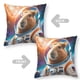 thumbnail image 2 of Capibara Fundas de almohada de terciopelo con tema, regalos de funda de almohada, decoración para el hogar, cojín de lanzar, regalo de cumpleaños para fans y parejas.50*50cm., 2 of 6