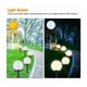 thumbnail image 4 of Pack 3 Foco Estaca Led Solar Tipo Globo Jardín, 4 of 5