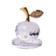 thumbnail image 3 of Crystal Apple Figurine Pisapapeles Adorno Decoración Para El Hogar Coleccionables Regalo Blanco, 3 of 5