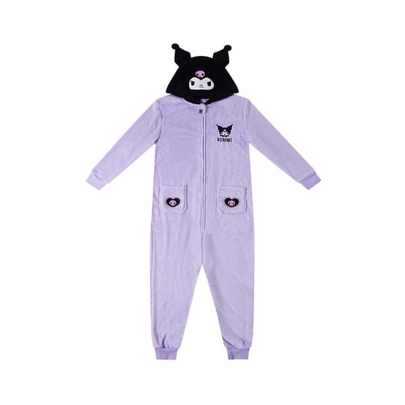Pijama Enterito Disfraz Kuromi Niña 4 - 6