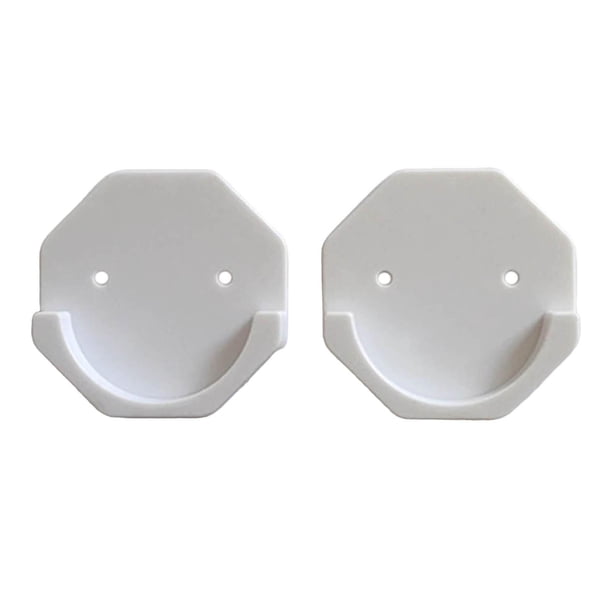 Soporte Adhesivo Para Barra De Cortina De Ducha, Para El Hogar, Armario, Hotel, Hexágono, Blanco
