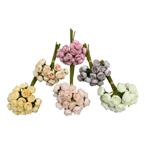 Genérico - Set 2 Ramo Artificial Capullo Floral Adorno Decorativo Jhn