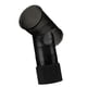 thumbnail image 2 of Difusor De Rizos De Pelo, Secador De Pelo Giratorio, Accesorio Universal, Negro, 2 of 3